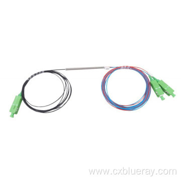 PLC 1x2 SC APC fiber optic PLC Splitter